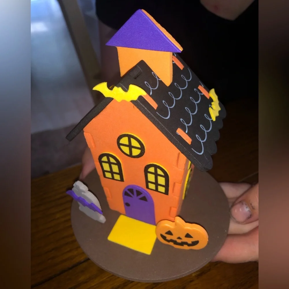 💛 DIY MINI HALLOWEEN HOUSE 💛